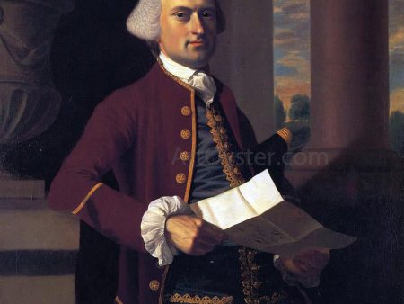 Woodbury Langdon by John Singleton Copley - Hand-Painted Oil Painting on Canvas Online Hot Sale