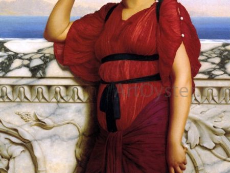 A Classical Lady by John William Godward - Hand-Painted Oil Painting on Canvas Online