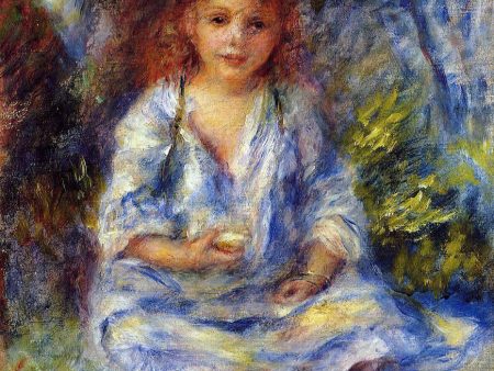 The Little Algerian Girl by Pierre Auguste Renoir - Hand-Painted Oil Painting on Canvas For Sale