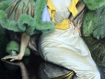 The Princess of Broglie by James Tissot - Hand-Painted Oil Painting on Canvas on Sale