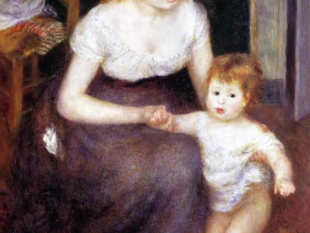 The First Step by Pierre Auguste Renoir - Hand-Painted Oil Painting on Canvas Online