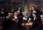 The Governors of the Guild of St Luke, Haarlem by Jan De Bray - Hand-Painted Oil Painting on Canvas Supply