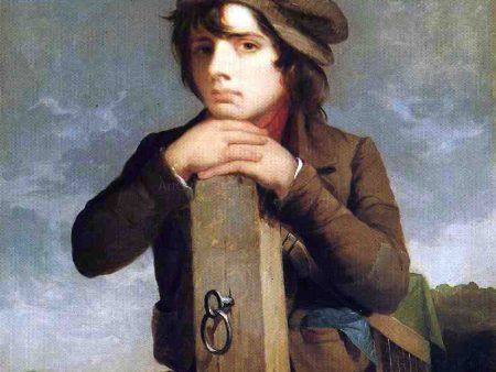 The Young Itinerant by James Henry Beard - Hand-Painted Oil Painting on Canvas Fashion