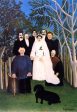 The Wedding by Henri Rousseau - Hand-Painted Oil Painting on Canvas For Cheap