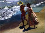 To the Water by Joaquin Sorolla Y Bastida - Hand-Painted Oil Painting on Canvas Supply