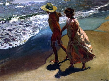 To the Water by Joaquin Sorolla Y Bastida - Hand-Painted Oil Painting on Canvas Supply