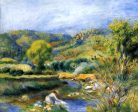 The Laundress by Pierre Auguste Renoir - Hand-Painted Oil Painting on Canvas Fashion