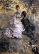 The Lovers by Pierre Auguste Renoir - Hand-Painted Oil Painting on Canvas For Discount