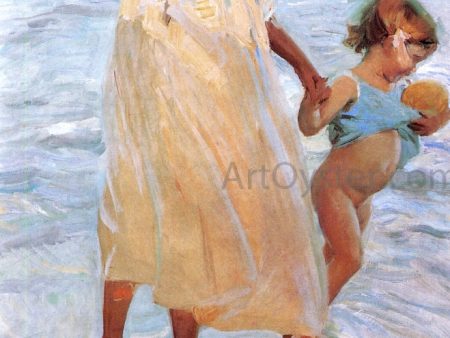 The Two Sisters by Joaquin Sorolla Y Bastida - Hand-Painted Oil Painting on Canvas Online Sale