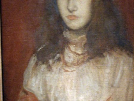 The Red Glove by James McNeill Whistler - Hand-Painted Oil Painting on Canvas Hot on Sale