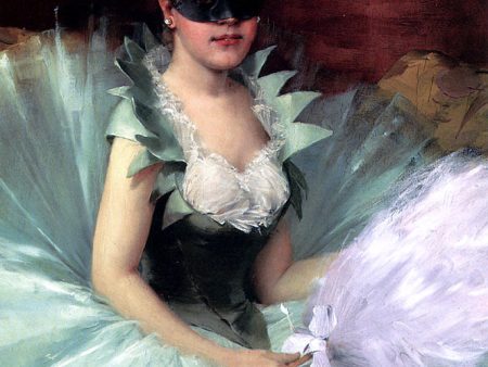 The Masked Beauty by John Harrison Witt - Hand-Painted Oil Painting on Canvas Online