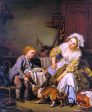 The Spoiled Child by Jean Baptiste Greuze - Hand-Painted Oil Painting on Canvas Hot on Sale