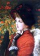 Type of Beauty (also known as Kathleen Newton) by James Tissot - Hand-Painted Oil Painting on Canvas Hot on Sale