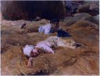 The Nap, Asturias by Joaquin Sorolla Y Bastida - Hand-Painted Oil Painting on Canvas Online