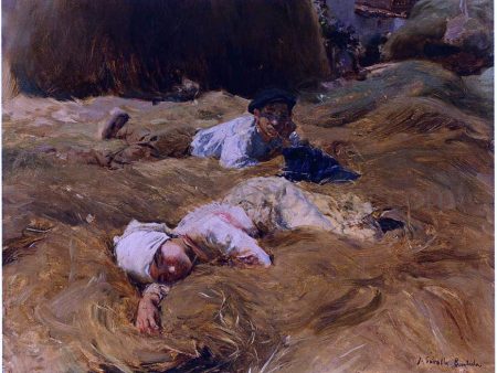 The Nap, Asturias by Joaquin Sorolla Y Bastida - Hand-Painted Oil Painting on Canvas Online