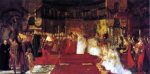 Wedding in a Side Chapel of San Marco by Jose Villegas Y Cordero - Hand-Painted Oil Painting on Canvas For Discount