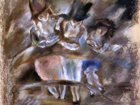 Three Girls in a Boat by Jules Pascin - Hand-Painted Oil Painting on Canvas Online Hot Sale