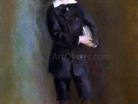 The Little School Boy by Pierre Auguste Renoir - Hand-Painted Oil Painting on Canvas Discount