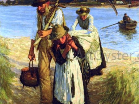 Traveling Harvesters by Henry Herbert La Thangue - Hand-Painted Oil Painting on Canvas Supply