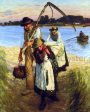 Traveling Harvesters by Henry Herbert La Thangue - Hand-Painted Oil Painting on Canvas Supply