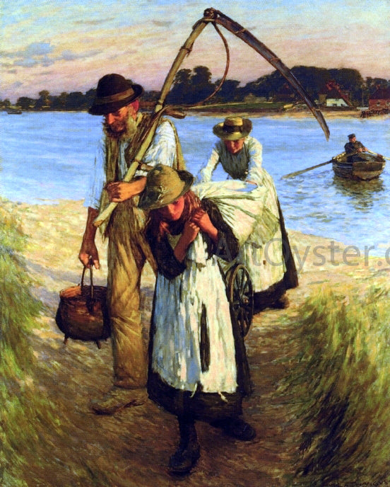 Traveling Harvesters by Henry Herbert La Thangue - Hand-Painted Oil Painting on Canvas Supply