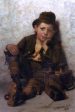 The Little Shoe-Shine Boy by John George Brown - Hand-Painted Oil Painting on Canvas Discount