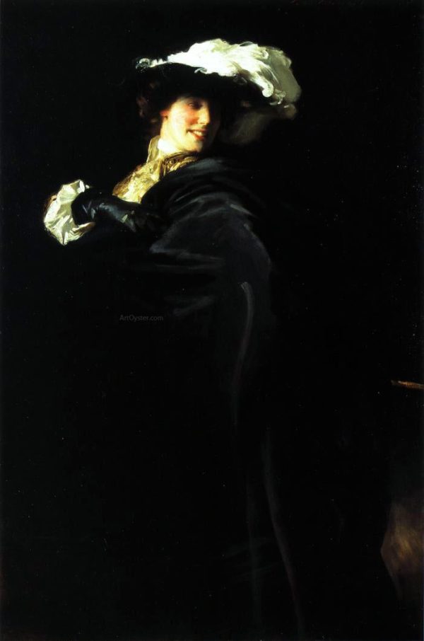 Vele Gonfie (also known as Ena Wertheimer) by John Singer Sargent - Hand-Painted Oil Painting on Canvas Online Hot Sale