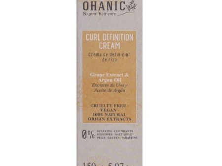 Garbanas formuojantis balzamas Ohanic Curl Balm, 150 ml OHANST01 Cheap