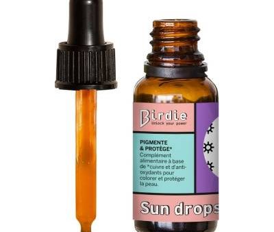 Birdie Nutrition „Sun Drops“ apelsinų skonio geriamieji lašai, buteliukas su pipete, 20 ml.. Hot on Sale