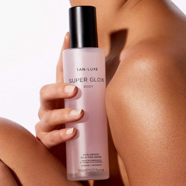 Savaiminio įdegio serumas kūnui su hialiurono rūgštimi Tan-Luxe Super Glow Body Hyaluronic Self-Tan Serum TL779551, 150 ml For Sale