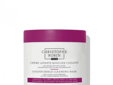 Christophe Robin Color Shield Cleansing Mask valomoji kaukė dažytiems plaukams, 250 ml For Cheap