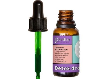 Birdie Nutrition eliksyras „Detox Drops“ – detoksikacijos lašai virškinimui on Sale