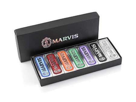 Marvis Black Box Set Dantų pastų rinkinys dėžutėje, 7*25 ml on Sale