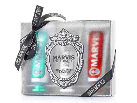 Marvis Travel Set Dantų pastų rinkinys 3*25ml Online now