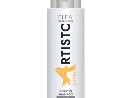 Šampūnas Plaukų Atstatymui Su Keratinu be SLS, ELEA PROFESSIONAL, 200ml Sale