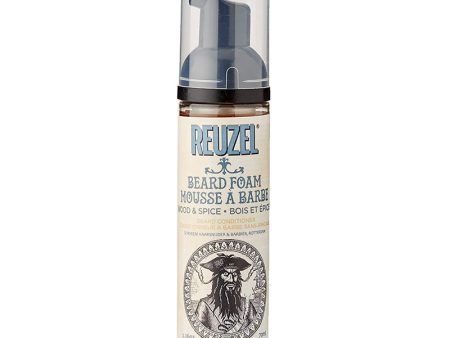 Reuzel Beard Foam Wood & Spice Nenuskalaujamos Barzdos Putos 70ml Discount